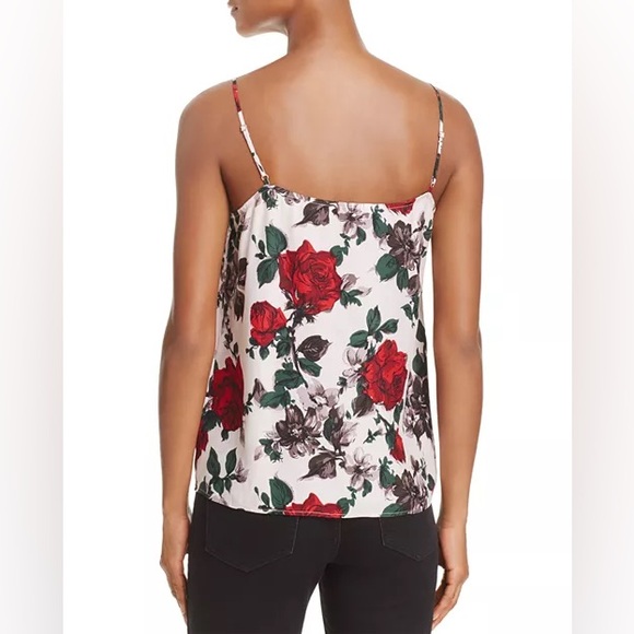 Equipment Layla Floral Silk Camisole Top Size Small Rose Floral Print Blouse - Picture 2 of 12